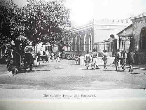 Customs House and Enclosure Lourenco Marques Mozambique